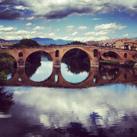 Romanesque bridge of Puente la Reina